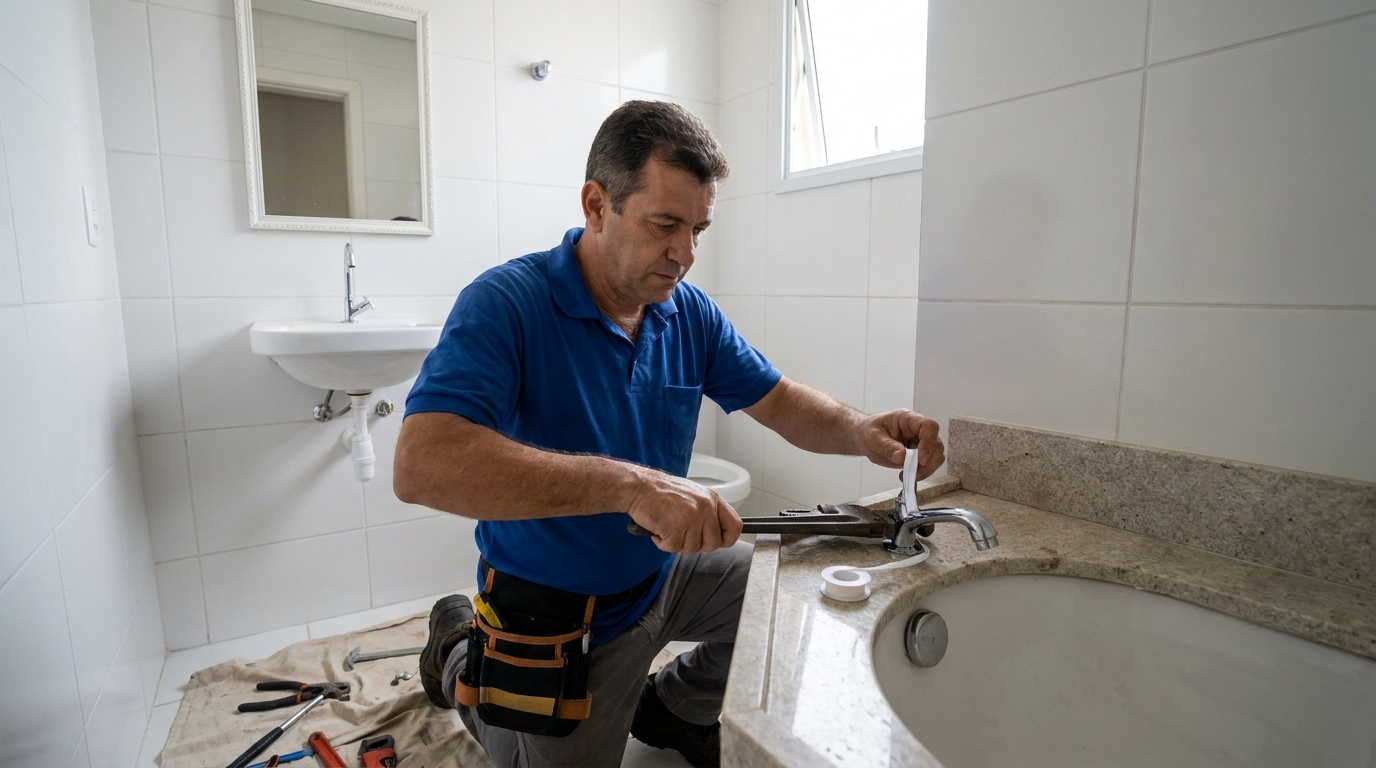 Instalação de torneira de bancada Perto de Mim